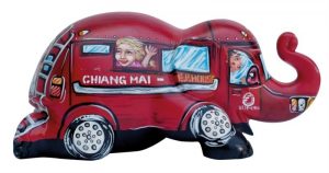 Chiang Mai Red Bus 20cm