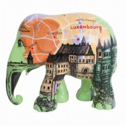 Luxembourg Map 15cm
