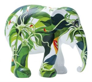Elephant Parade Soprammobile Elefantino 15cm collezione Mosaic Wings