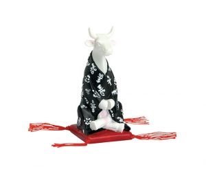 Meditating Cow (small)