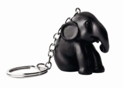 Key ring black sitting