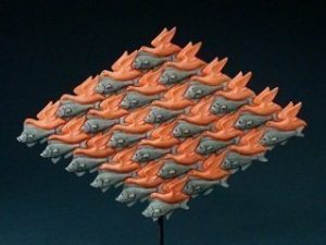 Escher  Bird Fish