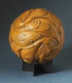 Escher Sphere with Fish