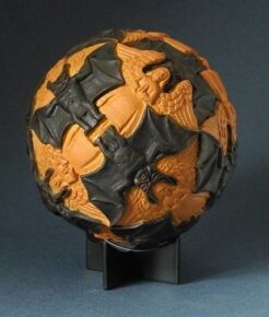 Escher Sphere with Angels and Devils