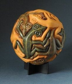 Escher Sphere with Reptiles