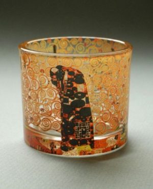 Tealight holder Klimt "The Fulfillment"