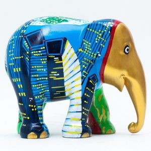 Nature Contrasting Civilization 20cm