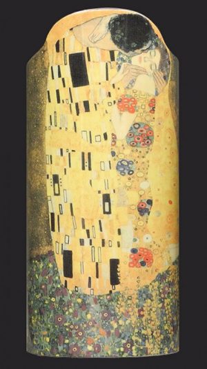Vase Klimt, The Kiss