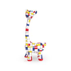 Standing Giraffe Mondriaan Large