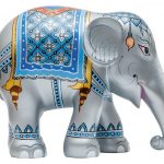 NVO Media Royal Elephant Silver Kunst en Kadootjes