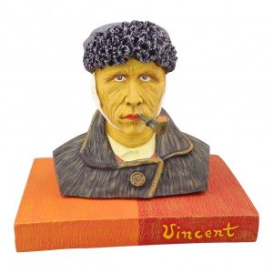 Self-portrait with bandaged ear and pipe