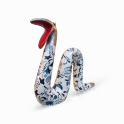 Moving Snake Delftblue Silver