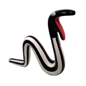 Moving Snake Black/White XL