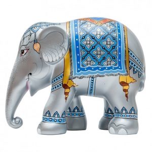 NVO Media Royal Elephant Silver Kunst en Kadootjes