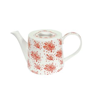 Theepot Bloemen Kunst en Kadootjes