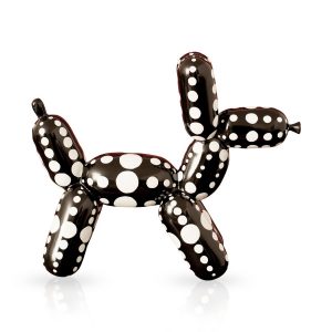 Balloon Dog black/white Kunst en Kadootjes