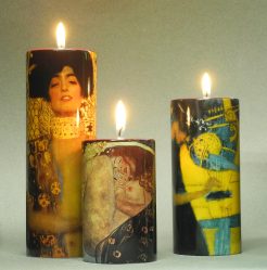 Theelicht houder set klimt Kunst en Kadootjes