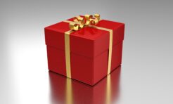 Inpakken als cadeau