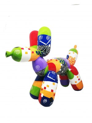 Balloon dog Patchwork small Kunst en Kadootjes