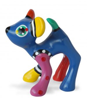 Jacky Zegers Sculpture Figure Dog Junior Pop Art Collectors Item Signed 20069B 