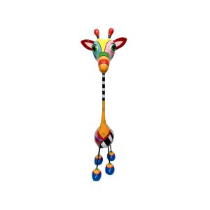 Crazy Giraffe Multicolor small Kunst en Kadootjes