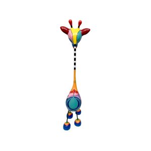 Crazy Giraffe Multicolor small Kunst en Kadootjes
