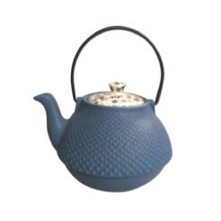 Japanse theepot "Natsuki" blauw Kunst en Kadootjes