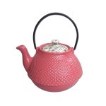 Japanse theepot "okashi" pink  Kunst en Kadootjes