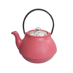 Japanse theepot "okashi" pink Kunst en Kadootjes