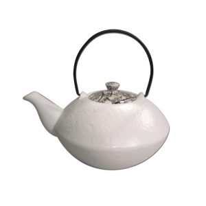 Japanse theepot "Fushigi" wit Kunst en Kadootjes