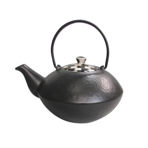 Japanse theepot "Takeshi" zwart Kunst en Kadootjes