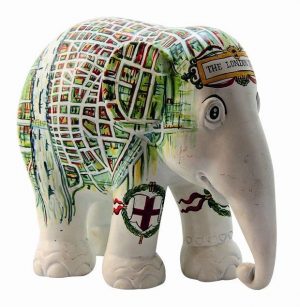 Old Map of London Kunst en Kadootjes