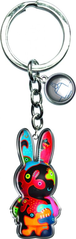 Keychain mies van hout Kunst en Kadootjes