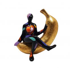 Eva banana zwart Kunst en Kadootjes