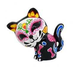 Dia de Muertos Cat Kunst en Kadootjes