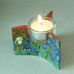 Theelicht houder van Gogh Kunst en Kadootjes