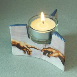 Theelicht houder Michelangelo Kunst en Kadootjes