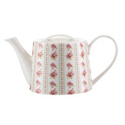 Theepot boeket rood Kunst en Kadootjes