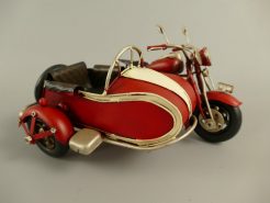 Motor met zijspan Kunst en Kadootjes