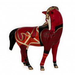 Paard "Marc" Rood Kunst en Kadootjes