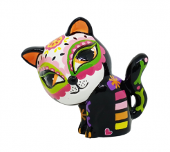 Dia de Muertos Cat Kunst en Kadootjes