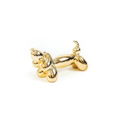 Teckel Balloon Dog Gold Kunst en Kadootjes