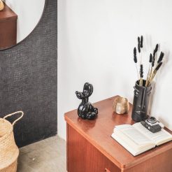 Sitting Balloon Dog Black Kunst en Kadootjes