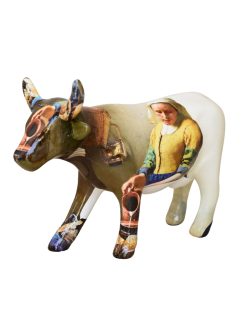Vermeer Cow (medium ceramic)