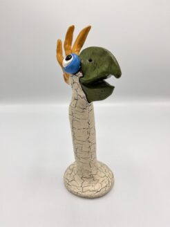 Bird with Green Beak