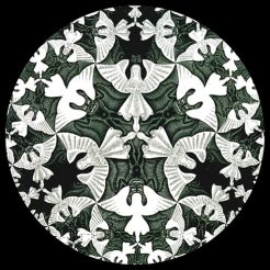 Paperweight Circle Limit IV (1960) Escher