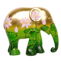 3D Magnet 7cm - Golden Lotus