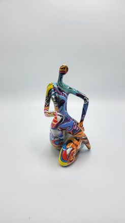 “Street Art” Woman (leg right-over-left) version 1