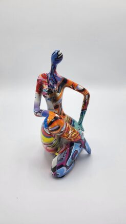 “Street Art” Woman (leg right-over-left) version 2