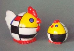 La Menagerie "Rooster and Hen"